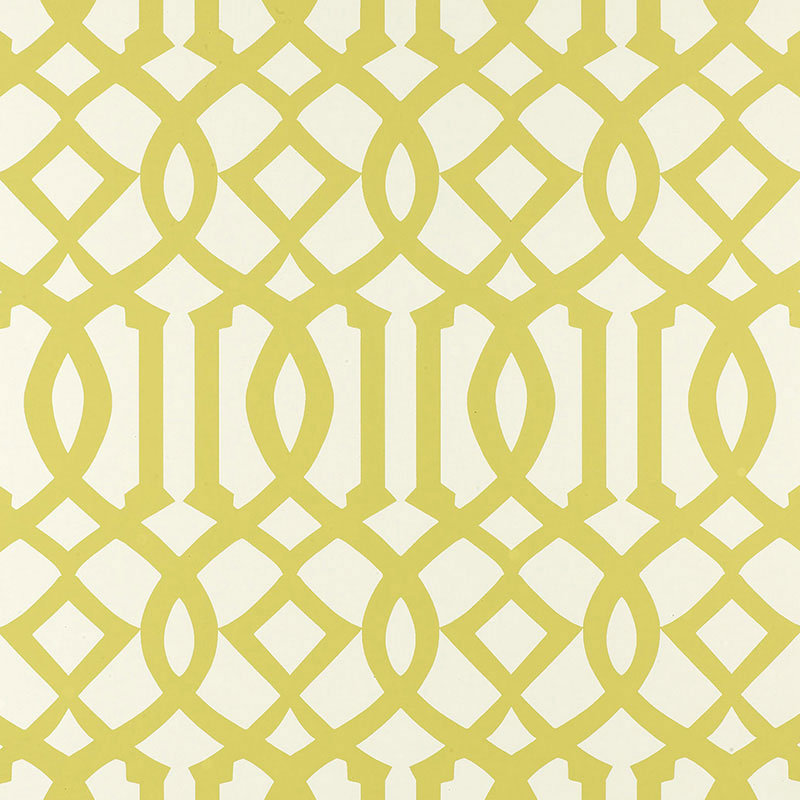 Imperial Trellis Wallpaper, Citrine