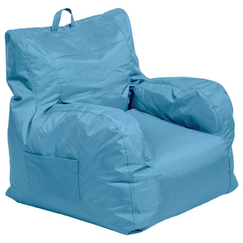 Petit fauteuil à billes Cali Little Bear, Nylon turquoise, Grand