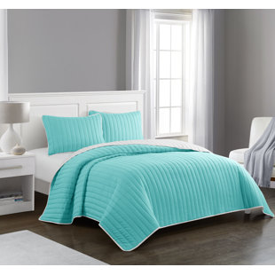 Rita Modern & Contemporary Striped Coverlet