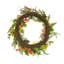 Decorated Artificial Easter Wreath with Pastel Eggs, Flowers, Indoor or Covered Outdoor Use Easter Decoration-2025329121