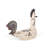 Pantry & Cafe Solid Wood and Iron Figurine / Sculpture Decorative Object