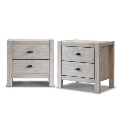 Montauk Two-Drawer Nightstand Set (2-Piece)