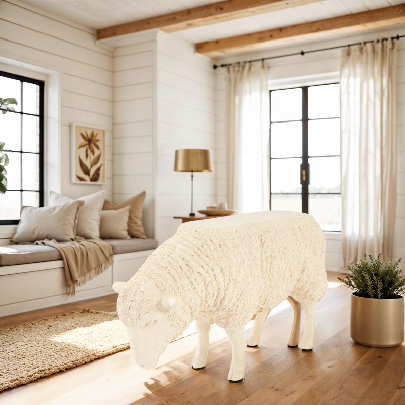 Animals Figurine End Table
