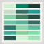 Shades Of Blue 6 Print
