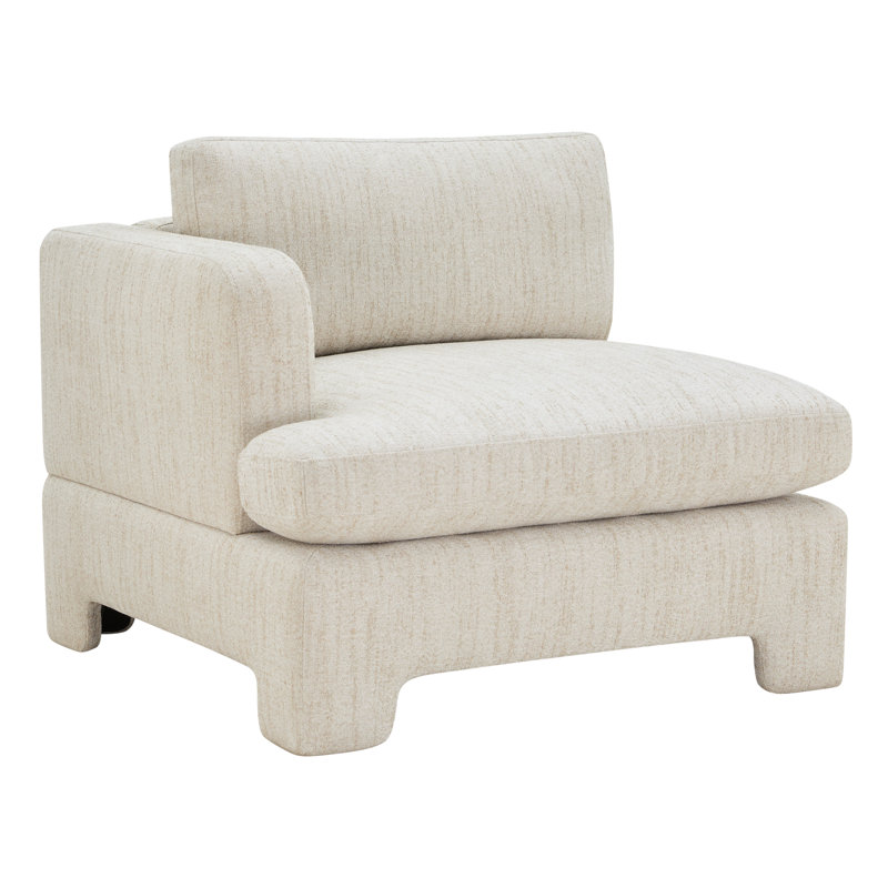  Jolie 6-Piece Upholstered Modular Sectional Sofa, Mellow Natural