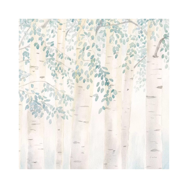 Fresh Forest Crop III by James Wiens - Wrapped Canvas Painting, 30.48 cm H x 30.48 cm W