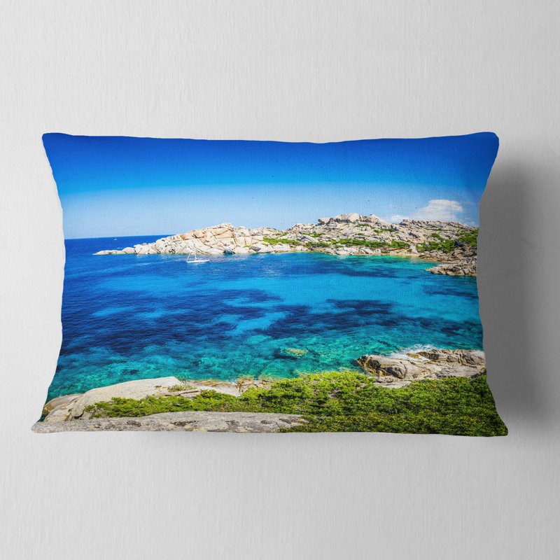 Coussin seascape océan avec coussin lombaire d’eau