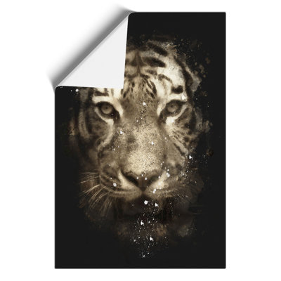 Tiger Paint Splash - Frameless Print