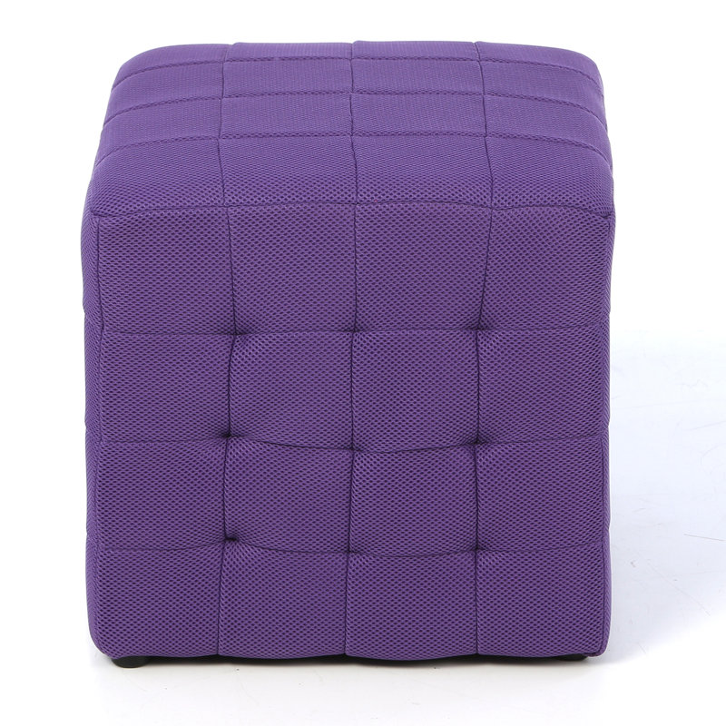 Repose-pieds cube detour, Mauve