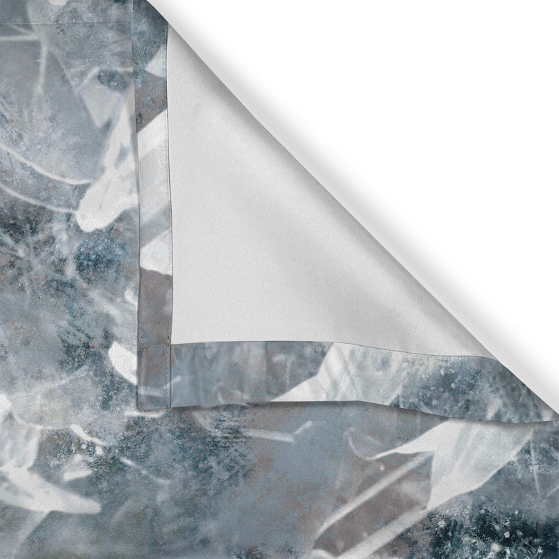 Citlally Polyester Semi Sheer Curtain Pair