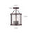 8.75" 3-Light Dimmable Flush Mount with Glass-941752474