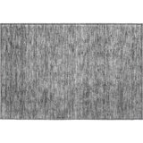 Premium Machine Washable Prisco Black Rug