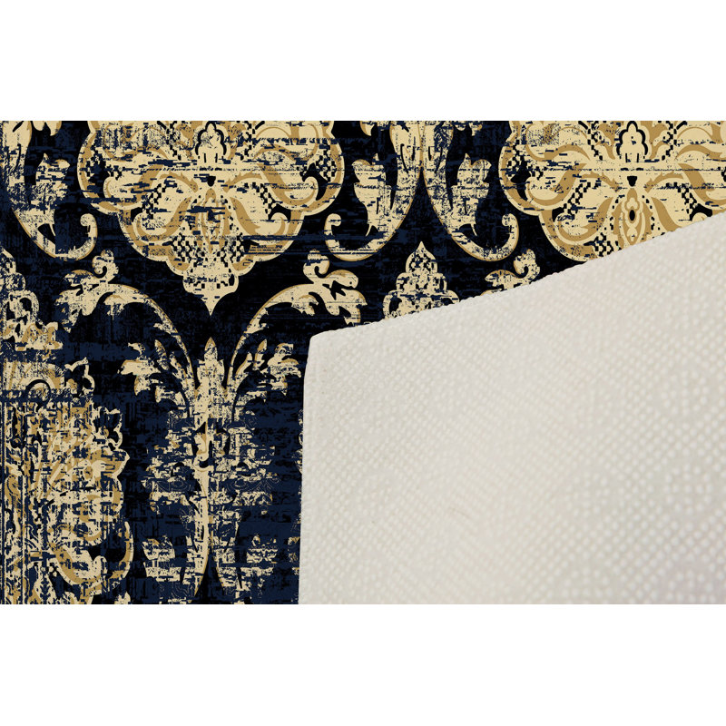 Stylish Woven Carpet 5.9 x 9.2 Feet, 100% Polyester, Antibacterial, Non-Slip Underside | 3D Digital Printing, Machine Washable (30-40°C) | Perfect for Living Rooms, Bedrooms & High-Traffic Areas, Durable & Easy Care