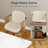 26'' High-back Swivel Bar Stool With Footrest Set Of 3-1579447789-1579447779