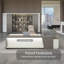 Bureau de direction ergonomique luxueux moderne en L avec rangement intégré et gestion de l'alimentation-2120123000-2145306771