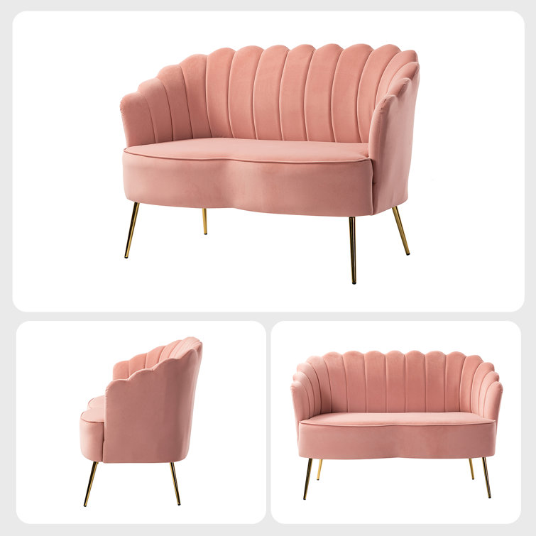 Hendrix 50.2'' Upholstered Loveseat