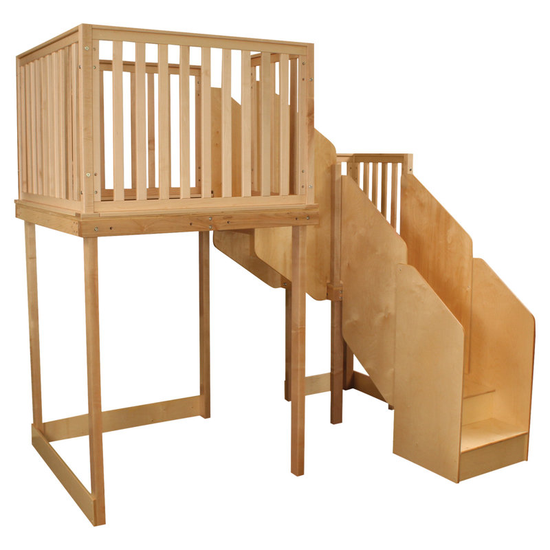 Childcraft 94.13'' W Wood Climber
