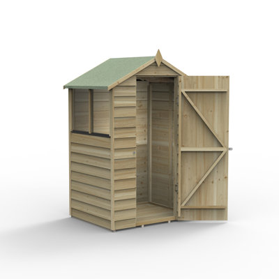 4Life Pressure Treated Apex Shed
