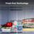 Hamilton Beach, 6.8 Cu. Ft. Upright Convertible Refrigerator/Freezer, White