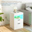 40cm W Manufactured Wood Bedside Table-1673139713