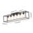 Bonnyrigg 6-Light Rectangle Flush Mount Ceiling Fixture-59297423