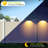 Black Low Voltage Solar Powered Integrated LED Step Light Pack-95973536