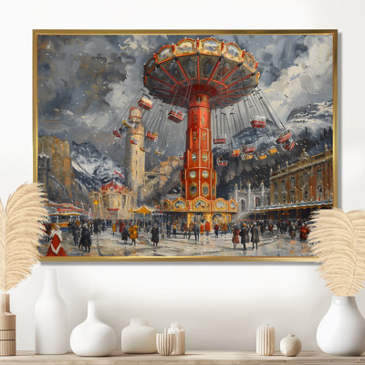 Troene - Amusement Parks Wall Art Living Room