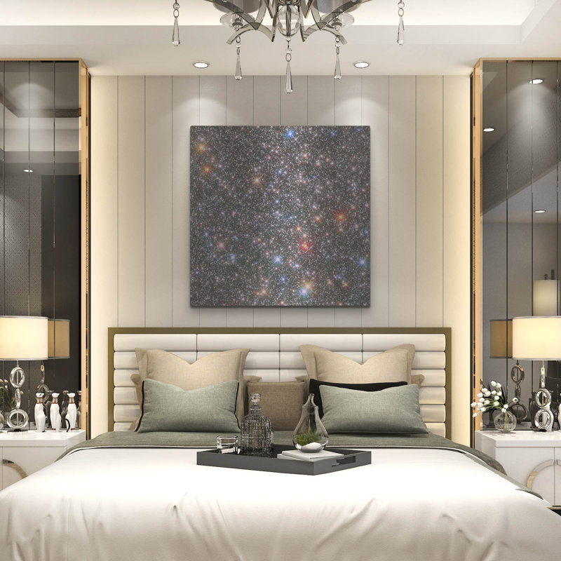  'Milky Way Bulge' by NASA's Hubble Space Telescope Metal Wall Art, 12" x 12", H 36 po x l 36 po
