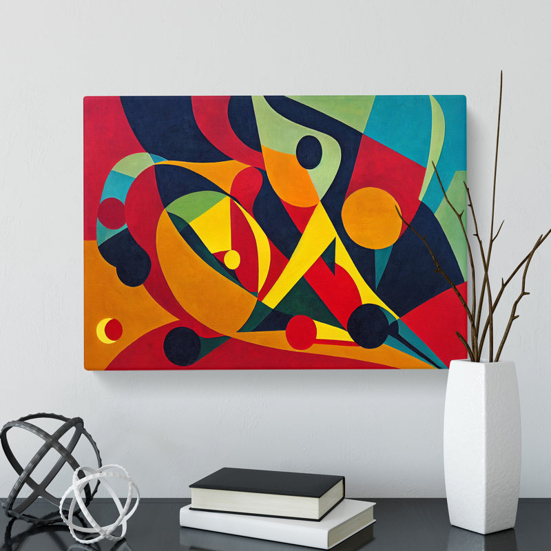 Great Abstract Art - Wrapped Canvas, 40cm H x 60cm W x 3cm D