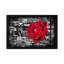 Rose In City 1 Piece Floater Frame Wall Art on Canvas-1276154364-1276154367