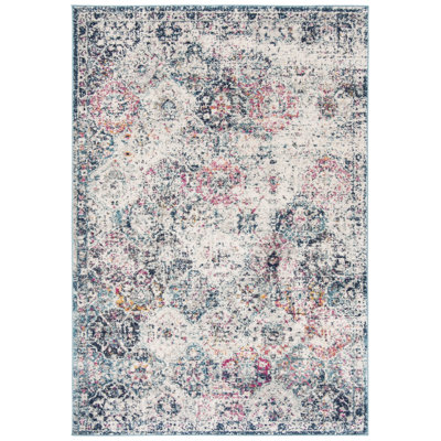 Cronin Navy/Teal Area Rug