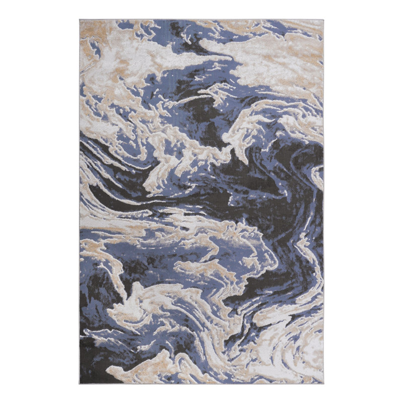 Collection Abstract Non-Shedding Living Room Bedroom Dining Home Office Stylish And Stain Resistant Area Rug