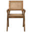 Chaise avec accoudoirs en bois massif Jude-48146672