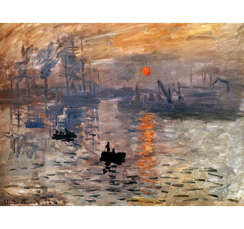 Impression, Sunrise (Green), 18" H x 24" W