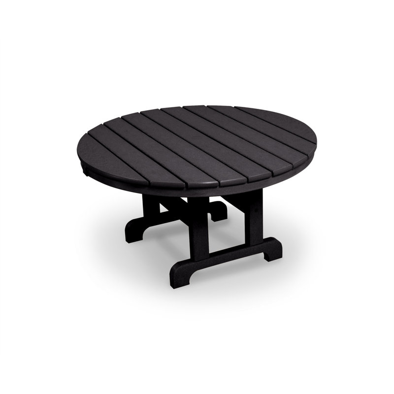 Classics Plastic Chat Table, Black