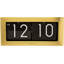 Horloge de table numérique à pile en acier inoxydable-53107629