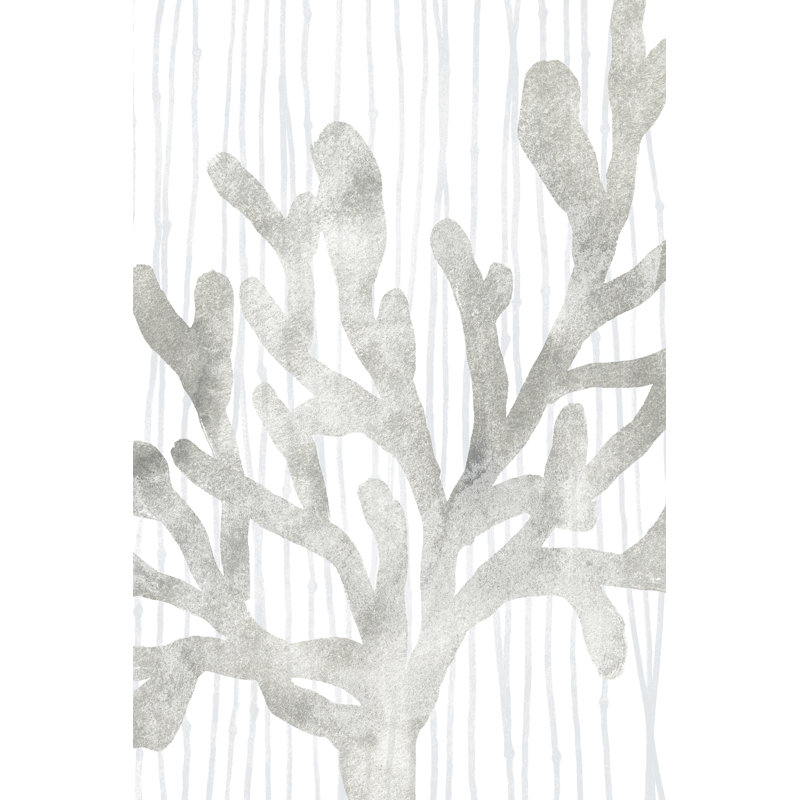 Quiet Coral II 1 Piece Wrapped Canvas Painting, 122cm H x 81cm W x 3.8cm D
