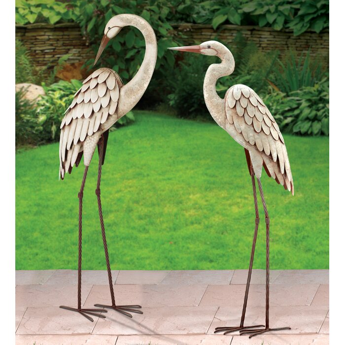 Regal Art & Gift Egret Decor - Preening & Reviews | Wayfair