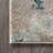 Lasley Contemporary POP Modern Abstract Vintage Faded Blue/Gray Rug-1200542389
