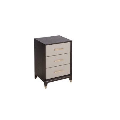 Aimery 45cm W Manufactured Wood Bedside Table