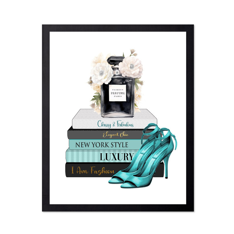Parfum et talons, Unframed, Poster, 18"H x 24"W