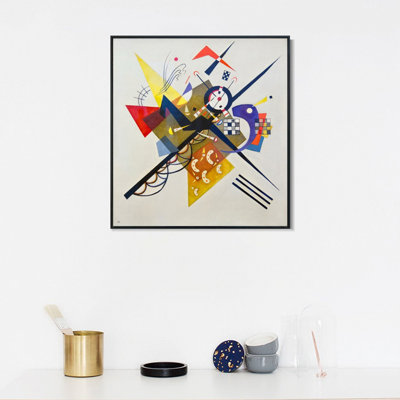" On White II " by Wassily Kandinsky Print