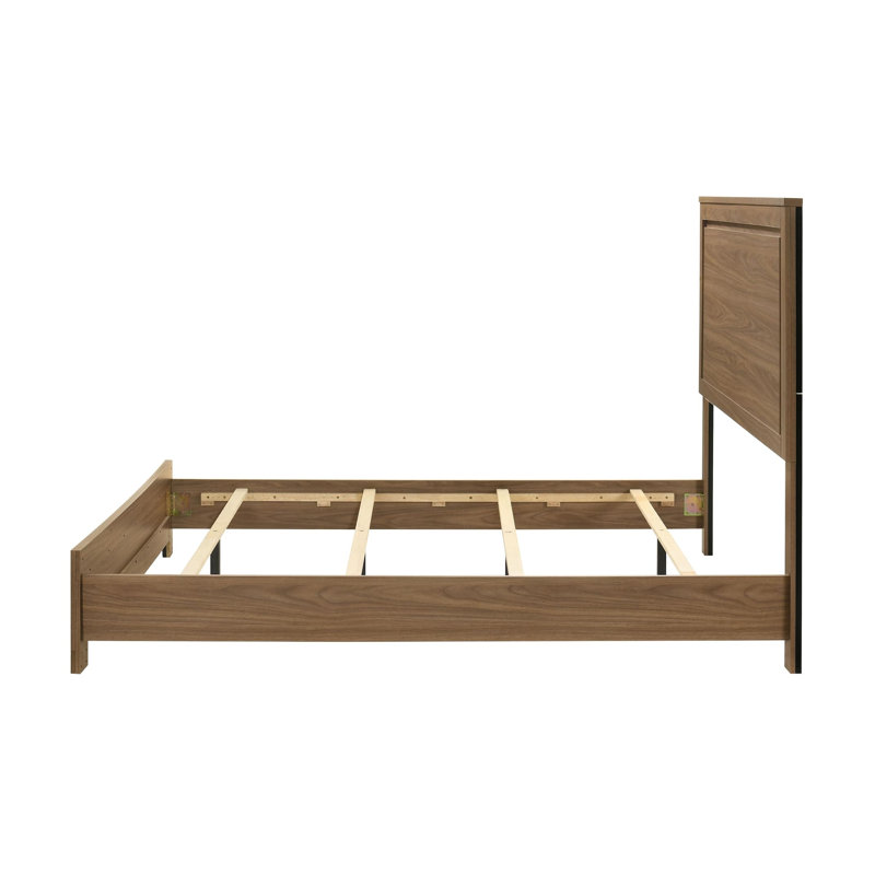 Replacement Headboard for Full Size Bed Frame, Chestnut Brown, Solid and Engineered Wood Construction (Headboard Only)