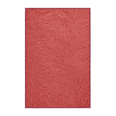  Tapis hawaïen lavable corail rose