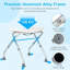 Height Adjustable Folding Portable Shower Seat