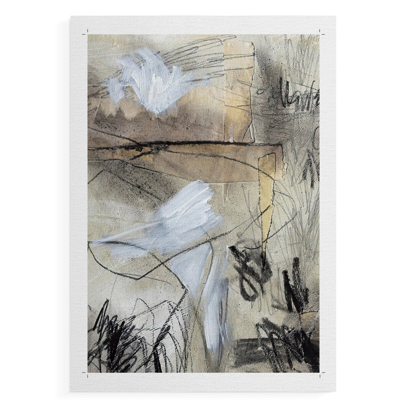 MaskedNotesI -Canvas Print Only - NOT FRAMED, 18" H x 12" W
