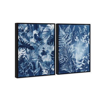 Blue Folliage Set Set by Oliver Gal