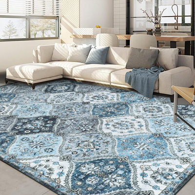Washable Area Rug 10X13 Area Rug For Living Room