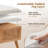 Square Rattan Coffee Table with Storage-2106829970