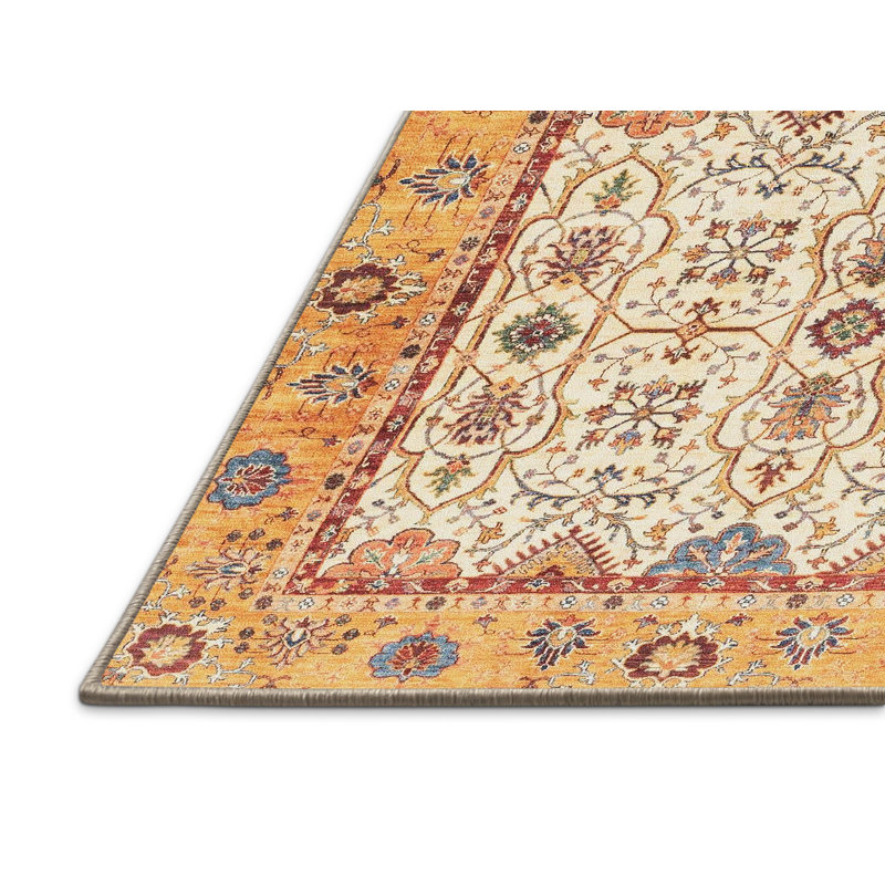 Abstract Indoor Rug, Rectangle 7' x 9'